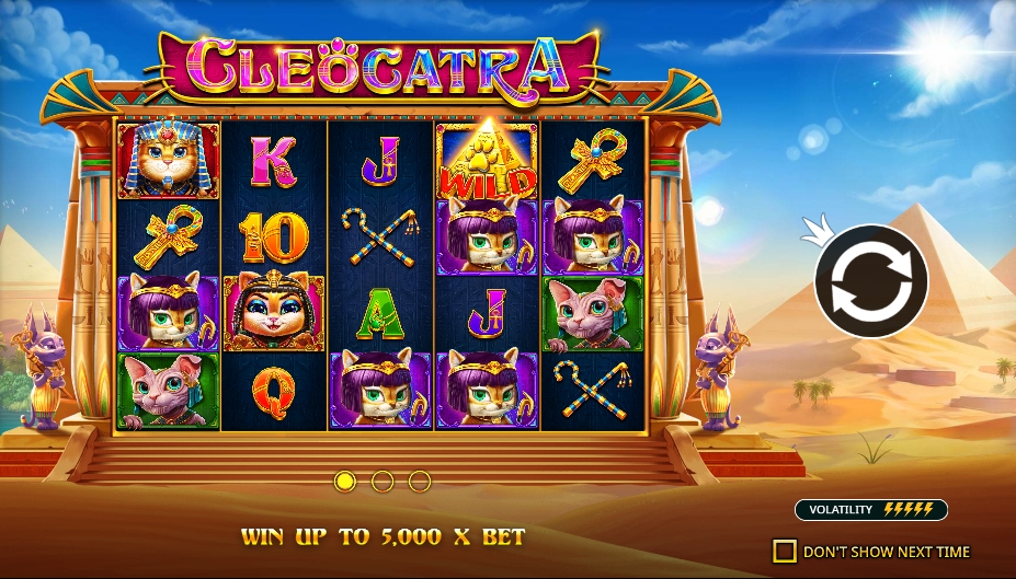 Kleopátra slots felülvizsgálata ókori Egyiptom atmoszféra