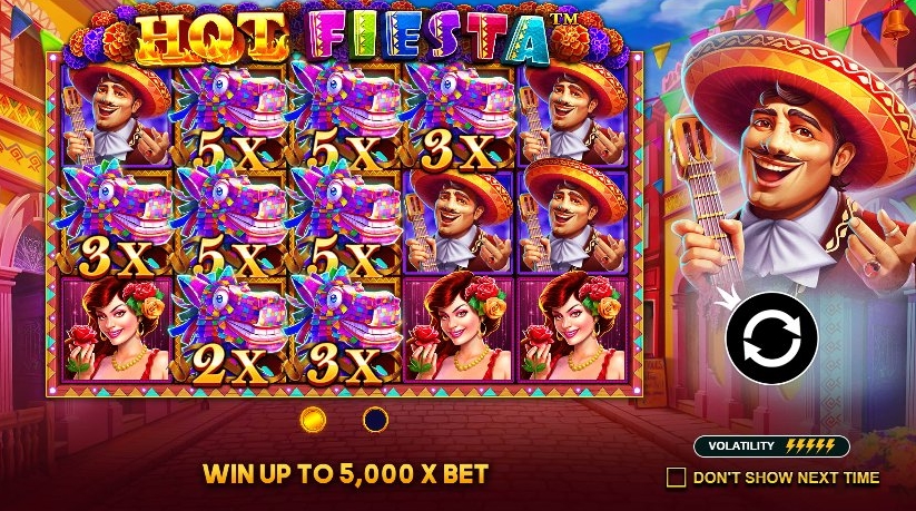 Hot Fiesta Slot Review - Játssz ingyenes Demo mód