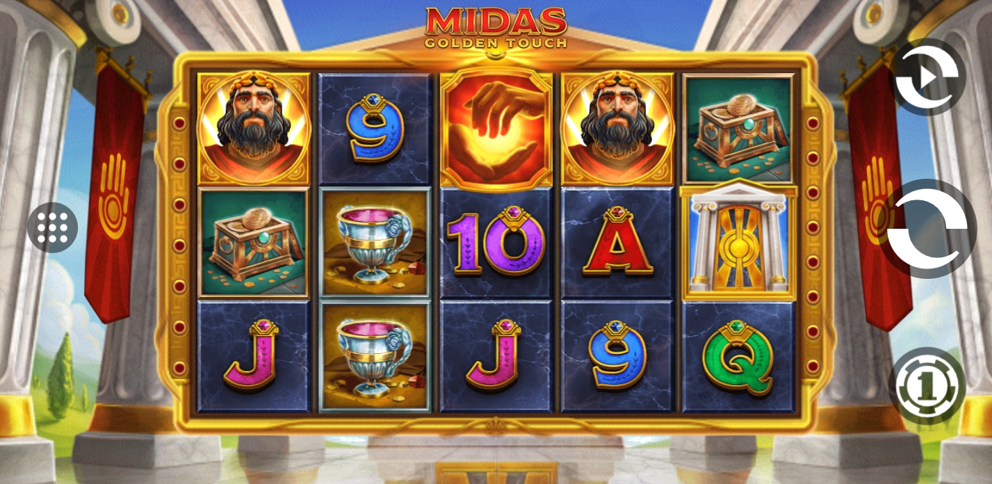 Midas Golden Touch Slot felülvizsgálata: Érezd a Midas 'Touch varázsát